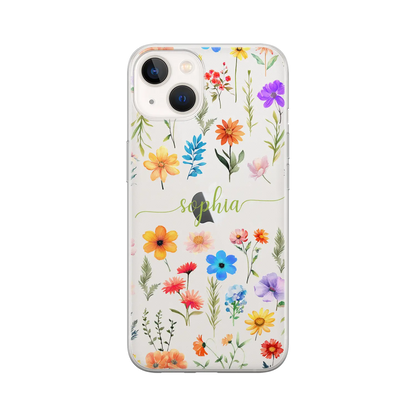 Fleurs - Coque personnaliséee pour iPhone