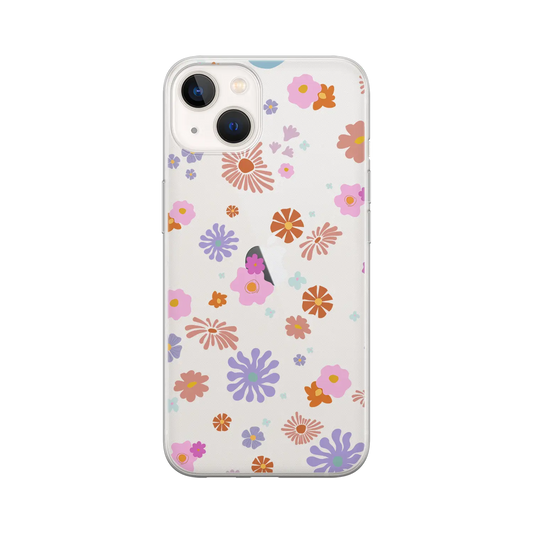 Hippie Flowers - Coque iPhone Personnalisée