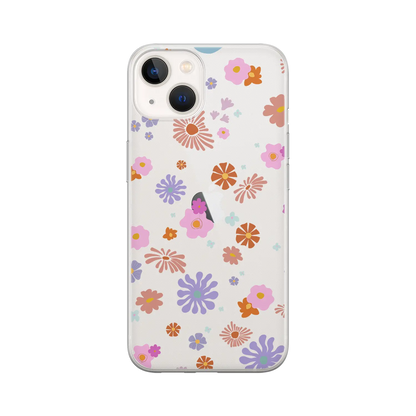 Hippie Flowers - Coque iPhone Personnalisée