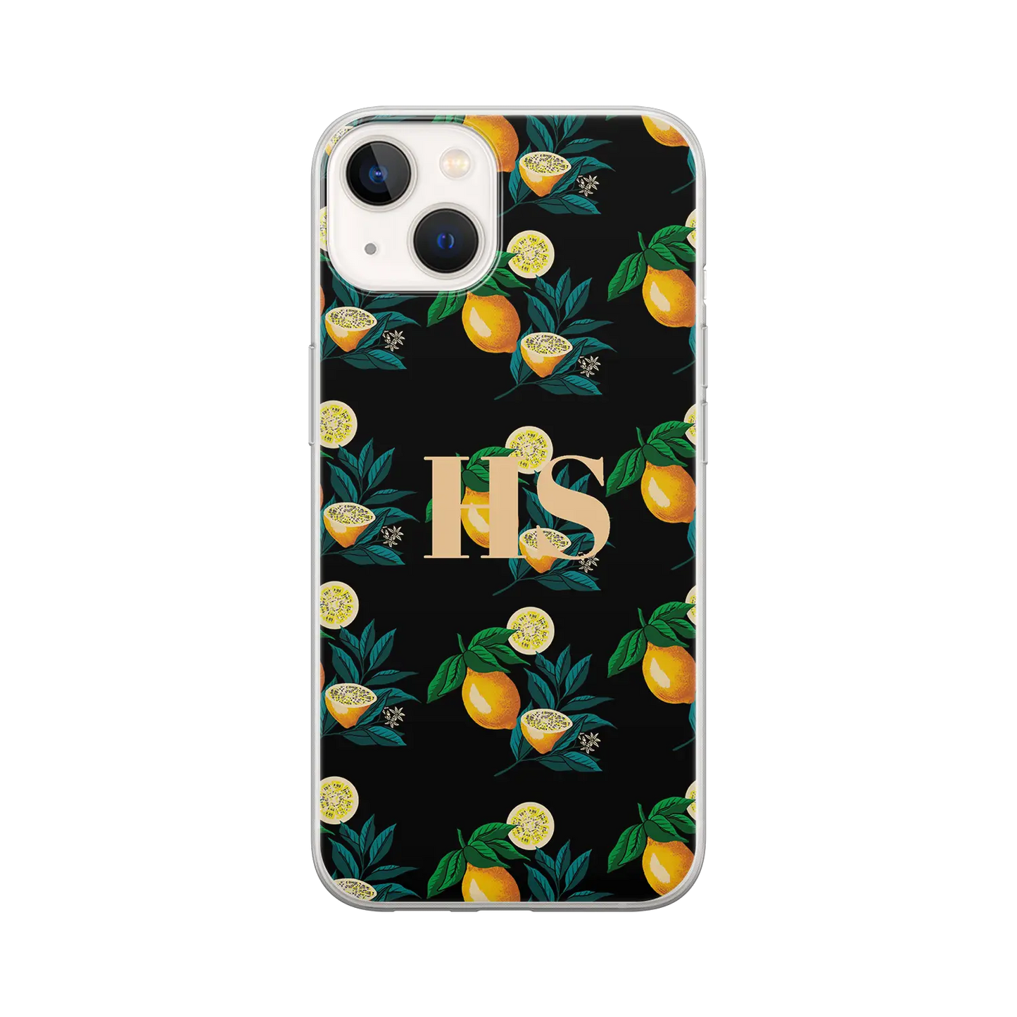 Motif citron - Coque iPhone Personnalisée