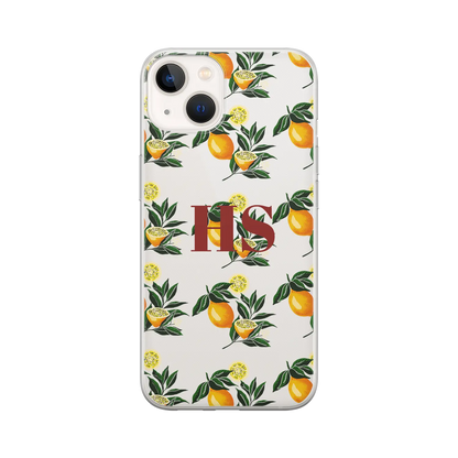 Motif citron - Coque iPhone Personnalisée