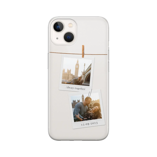 Polaroid Duo - Coque iPhone personnalisée