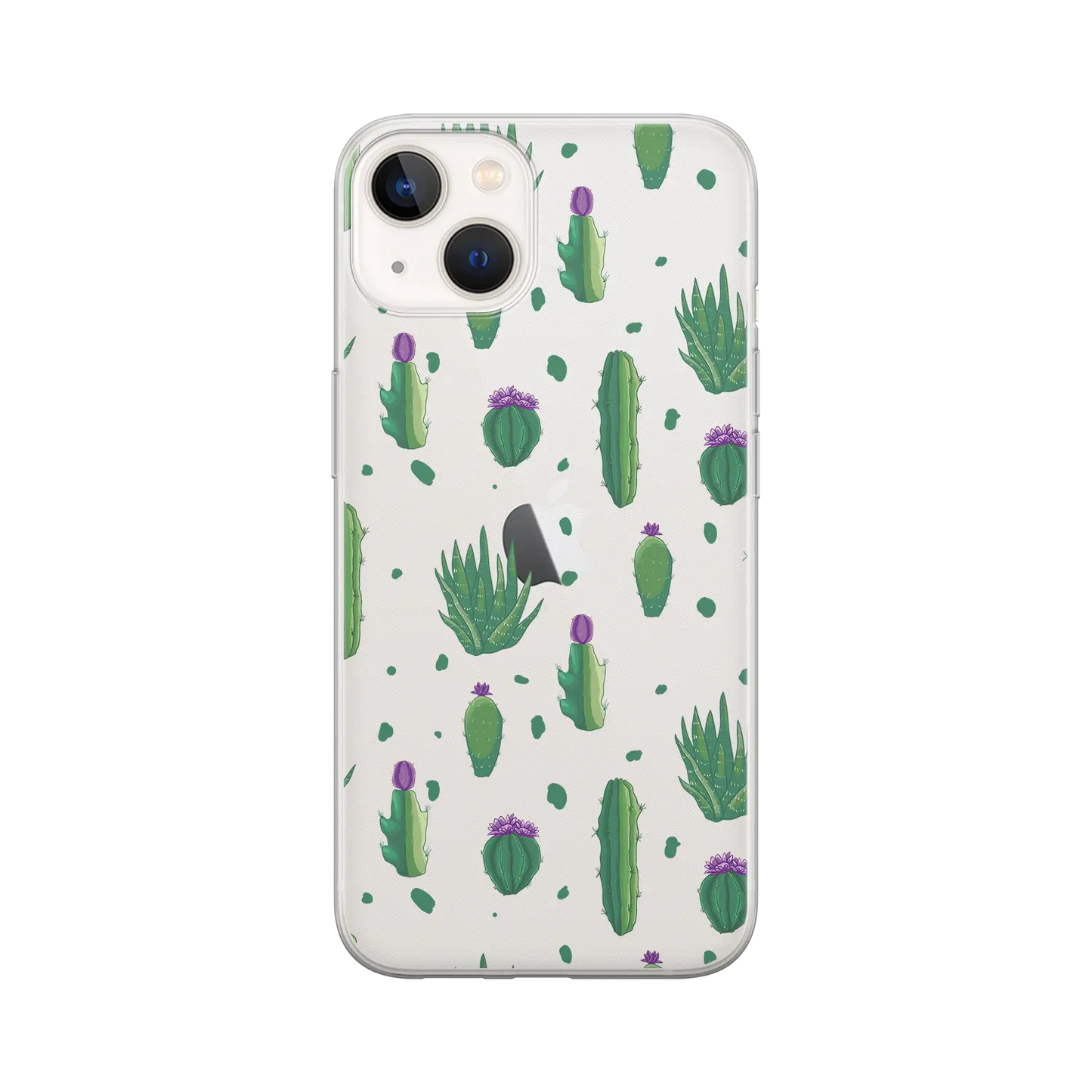 Fleur de cactus - Coque iPhone Personnalisée