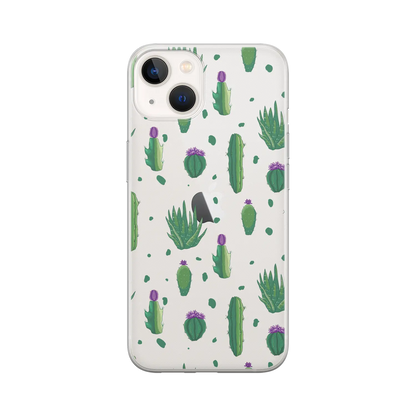 Fleur de cactus - Coque iPhone Personnalisée