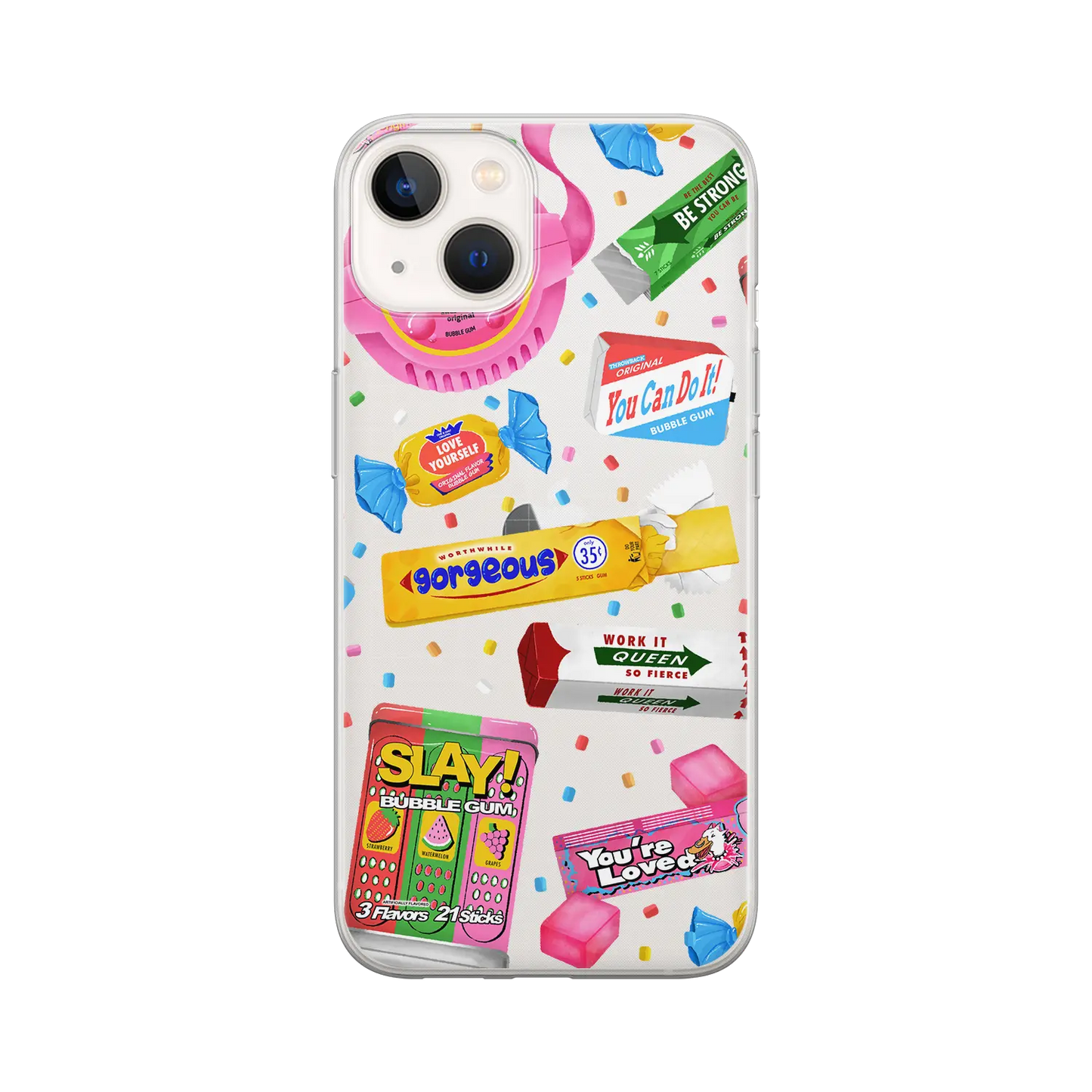 Slay Bubble Gum - Coque iPhone Personnalisée