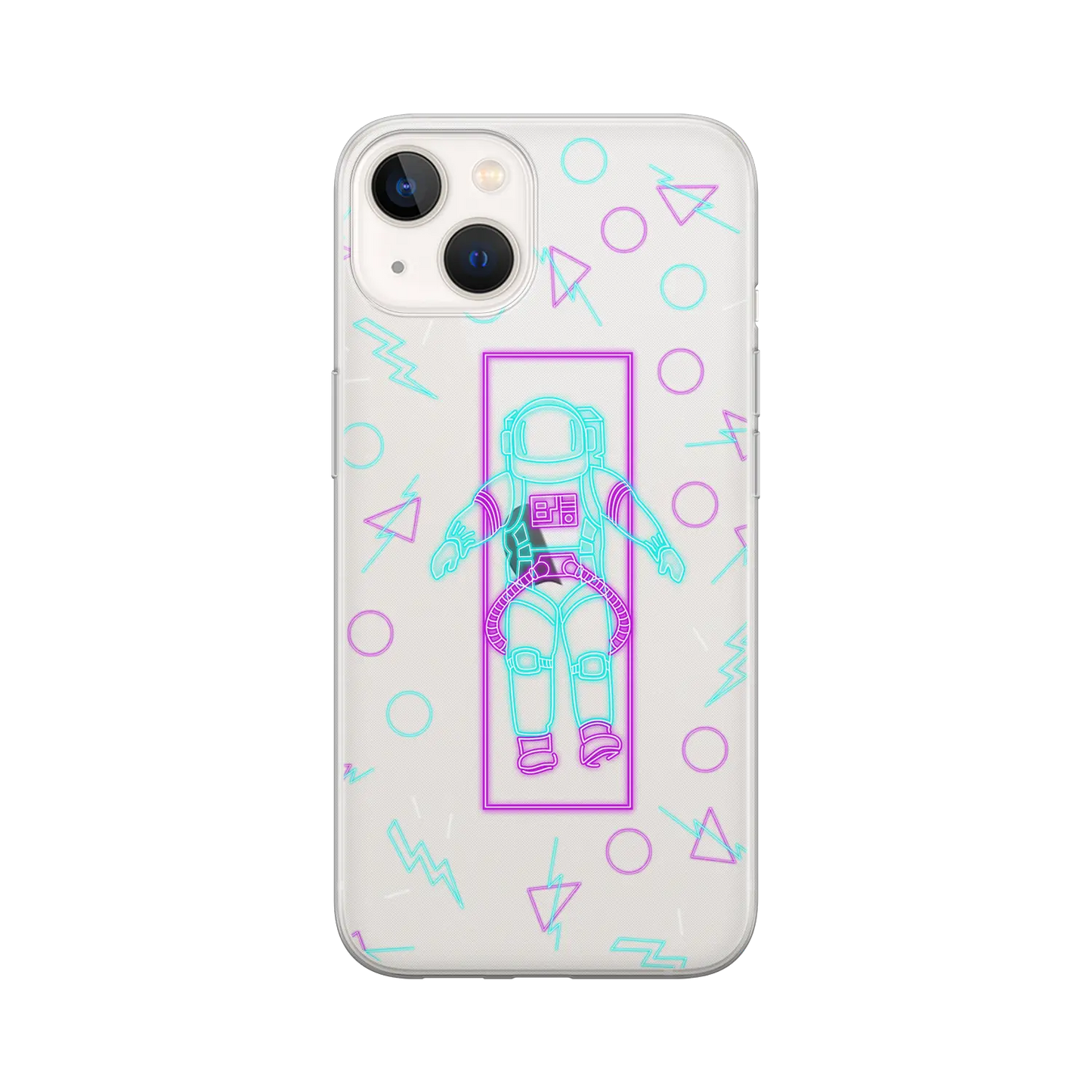 Neon Astro - Coque iPhone Personnalisée