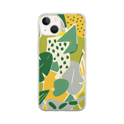 Jungle contemporaine - Coque iPhone Personnalisée