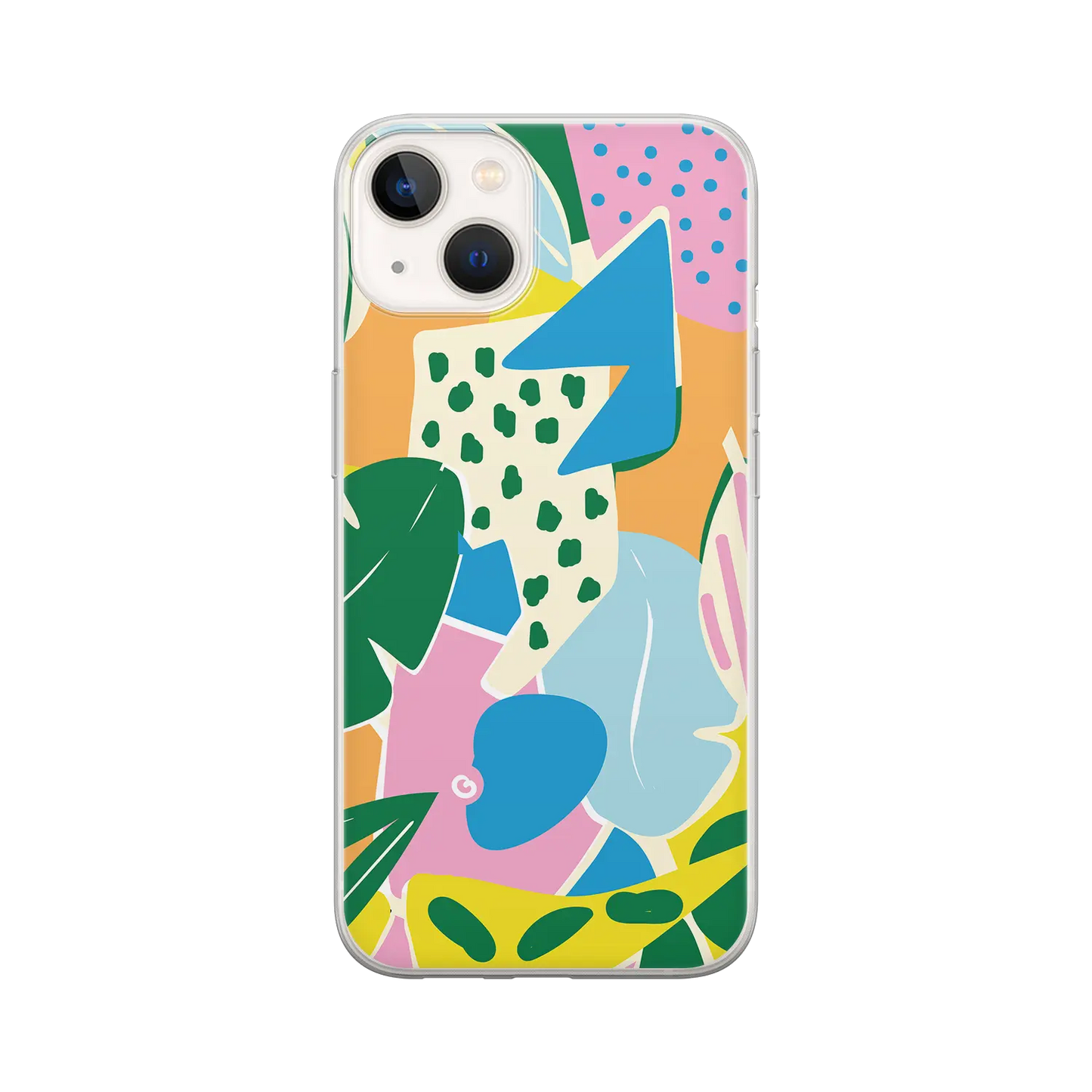 Jungle contemporaine - Coque iPhone Personnalisée