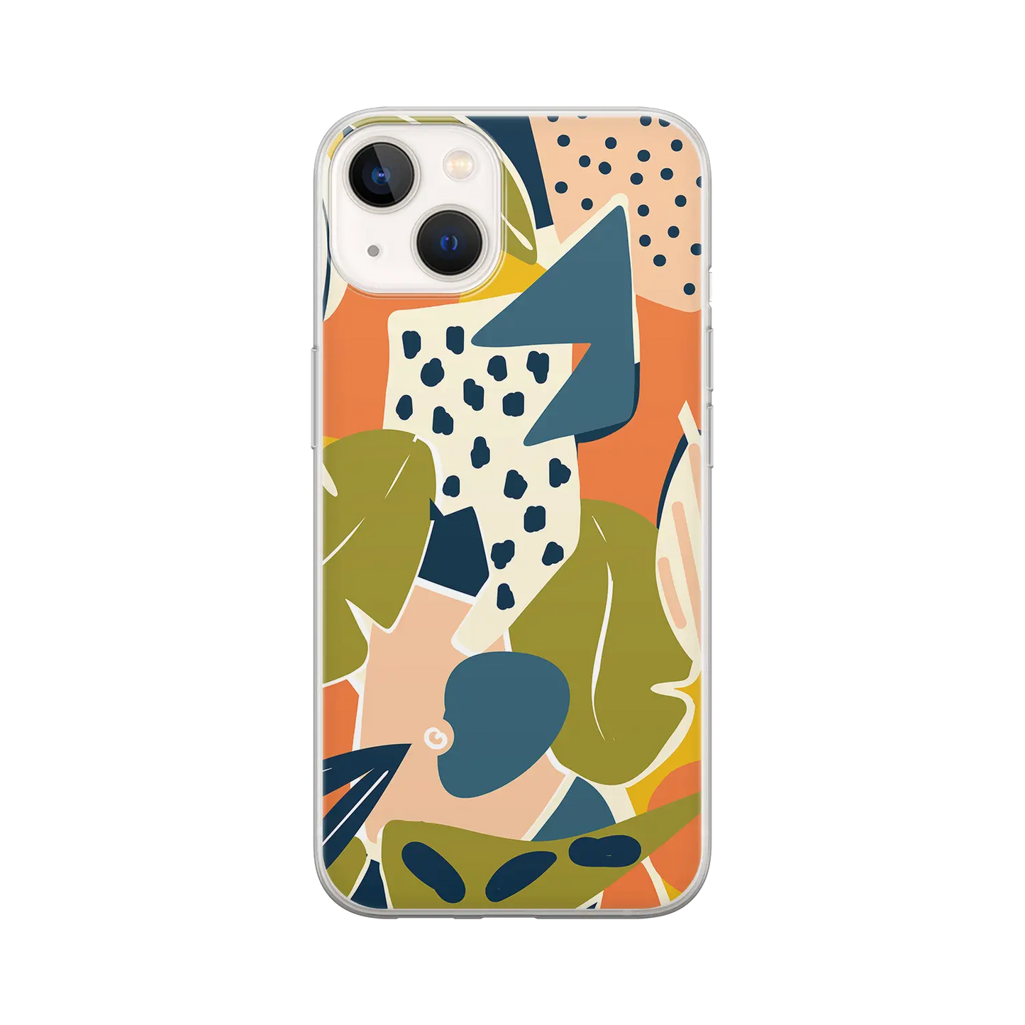 Jungle contemporaine - Coque iPhone Personnalisée