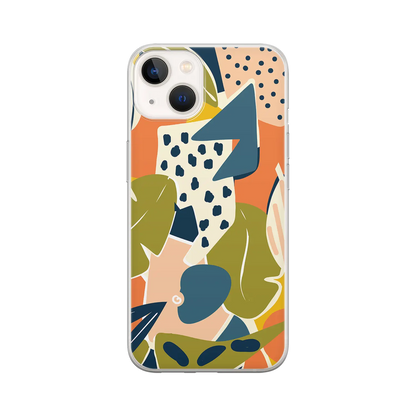 Jungle contemporaine - Coque iPhone Personnalisée