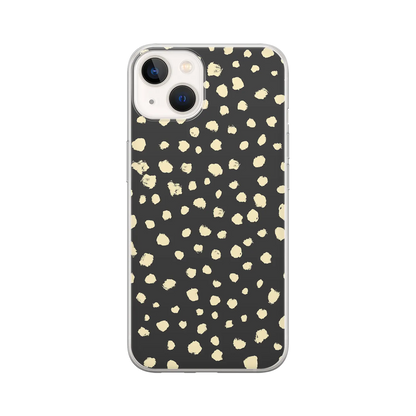 Grunge Dots - Coque iPhone Personnalisée