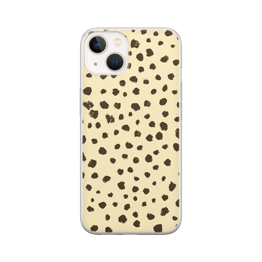 Grunge Dots - Coque iPhone Personnalisée