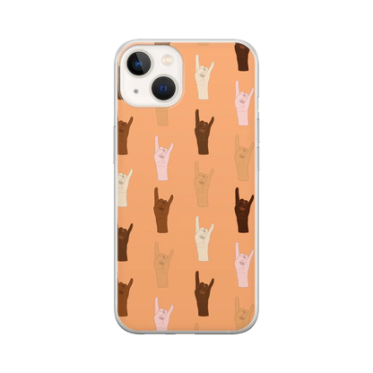 Mains du monde - Coque iPhone Personnalisée