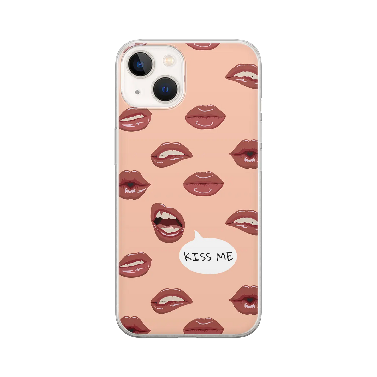 Kiss Me - Coque iPhone Personnalisée