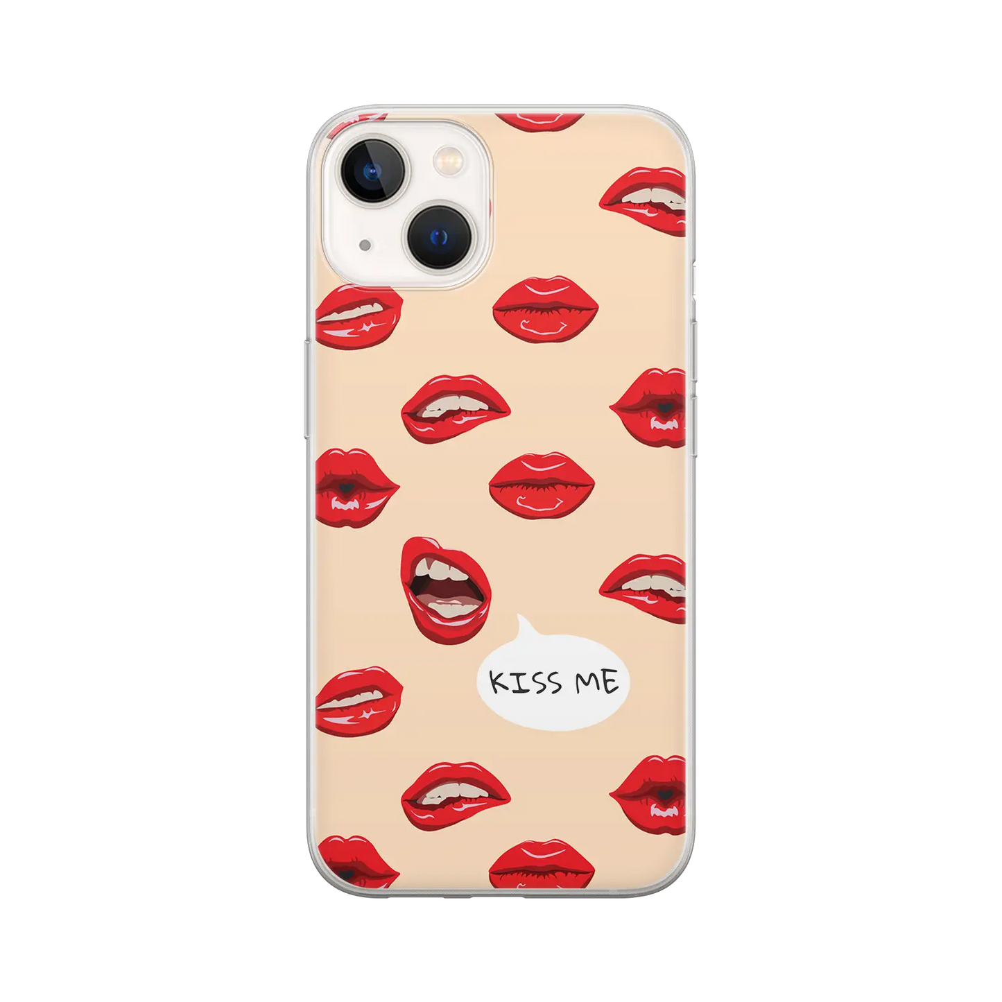 Kiss Me - Coque iPhone Personnalisée