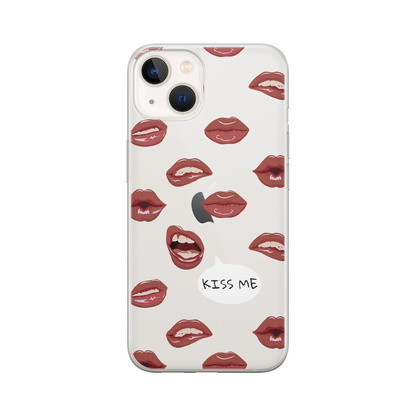 Kiss Me - Coque iPhone Personnalisée