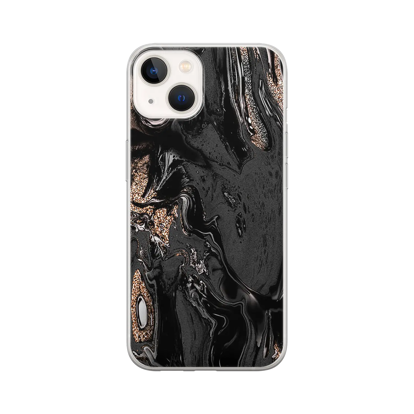 Marble Drip - Coque iPhone Personnalisée