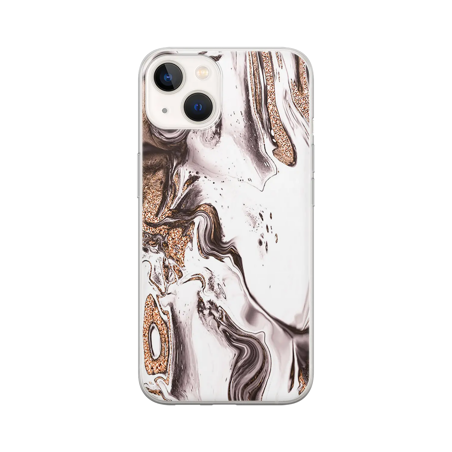 Marble Drip - Coque iPhone Personnalisée