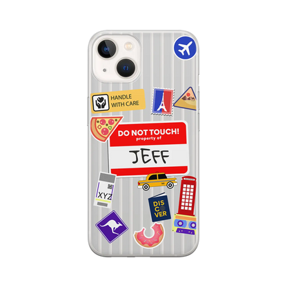 Ma propriété - Coque iPhone Personnalisée