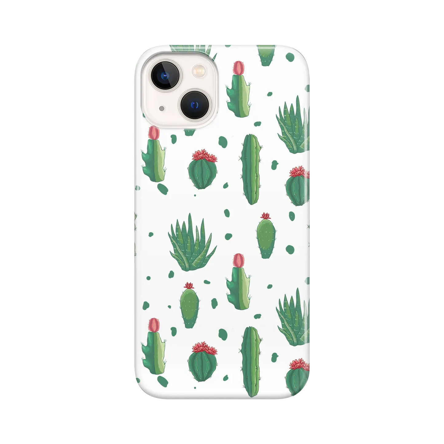 Fleur de cactus - Coque iPhone Personnalisée