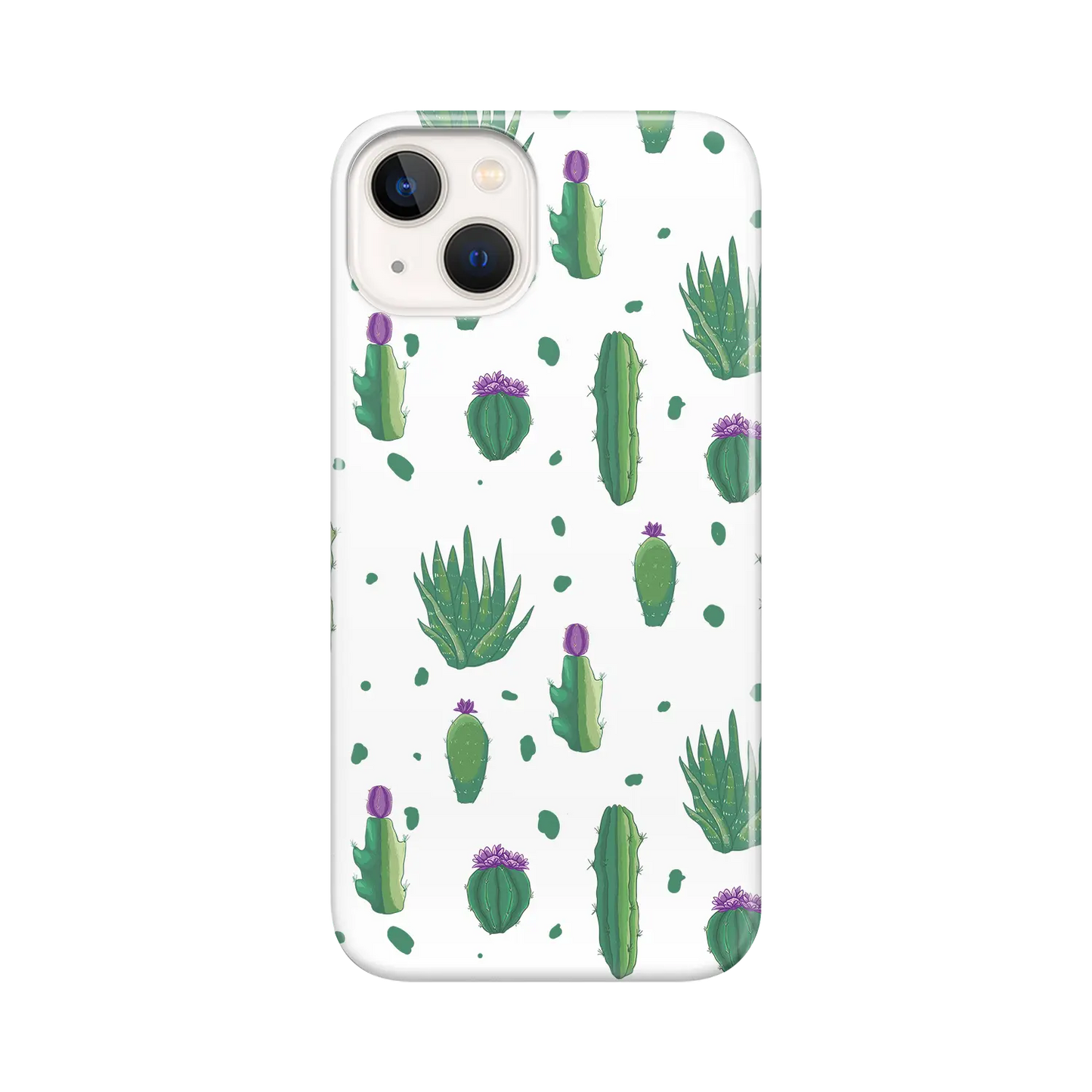 Fleur de cactus - Coque iPhone Personnalisée