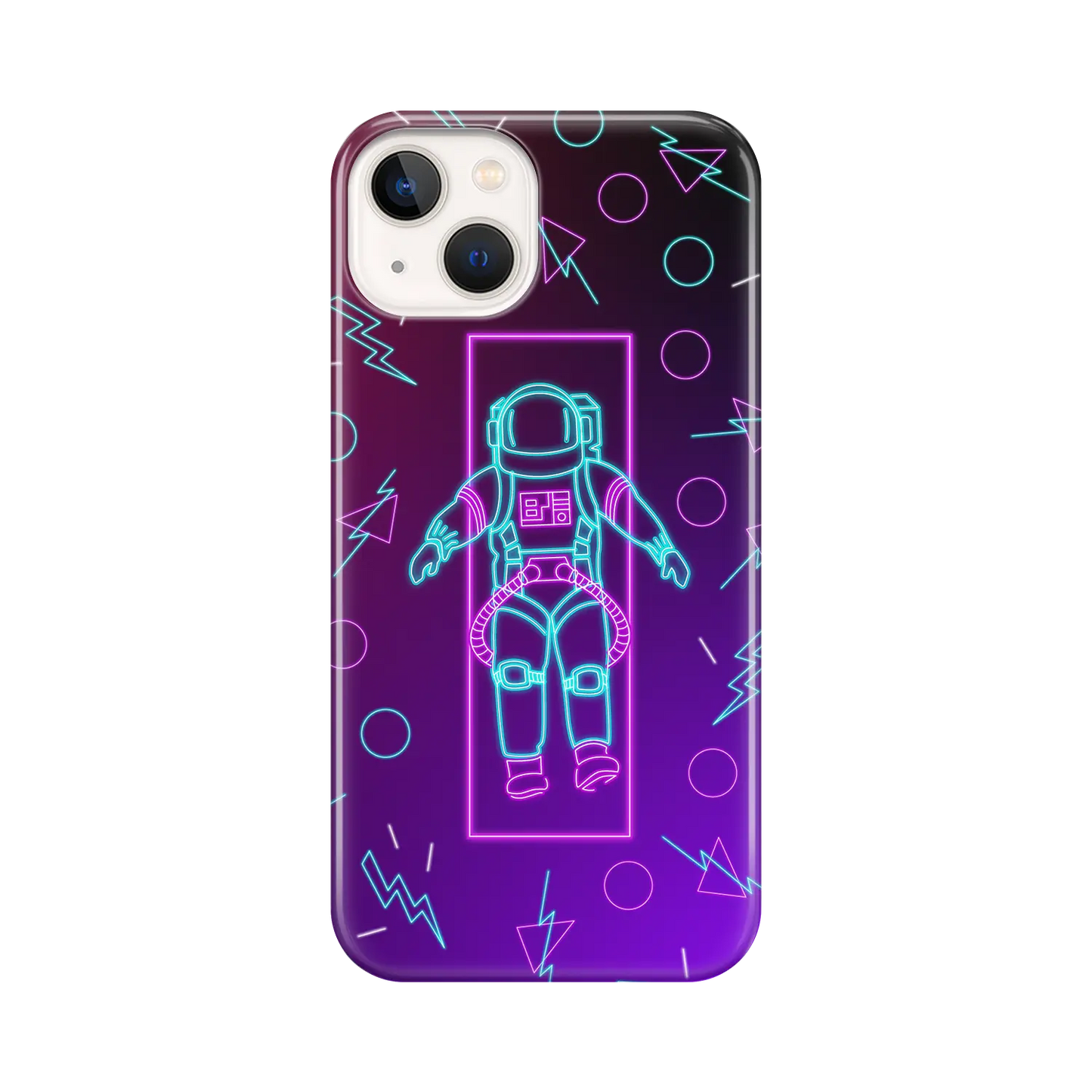 Neon Astro - Coque iPhone Personnalisée