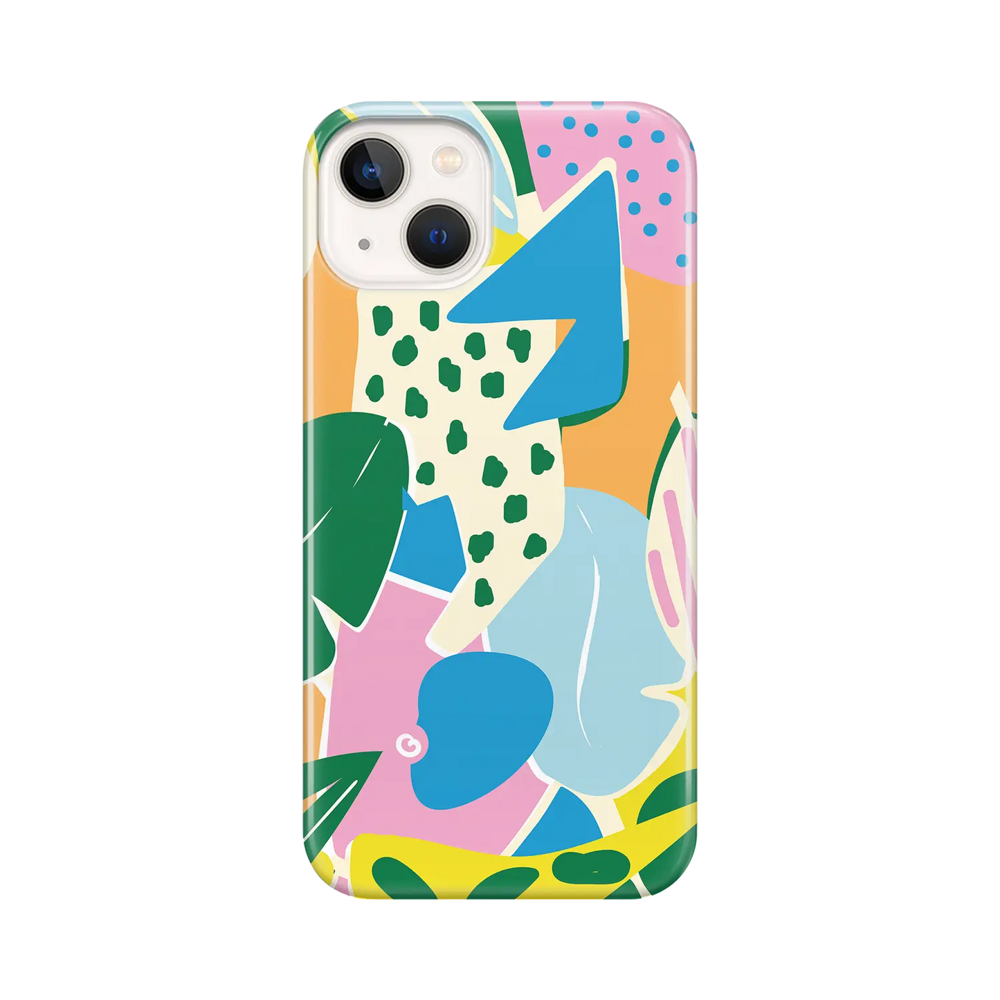 Jungle contemporaine - Coque iPhone Personnalisée