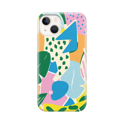 Jungle contemporaine - Coque iPhone Personnalisée