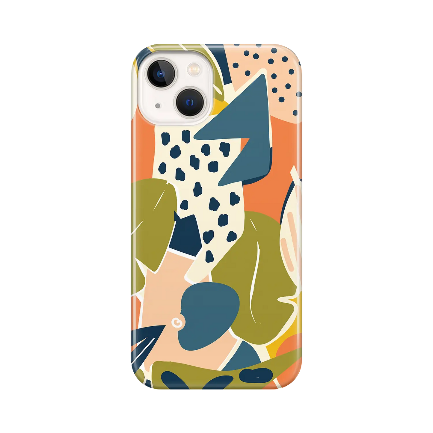 Jungle contemporaine - Coque iPhone Personnalisée