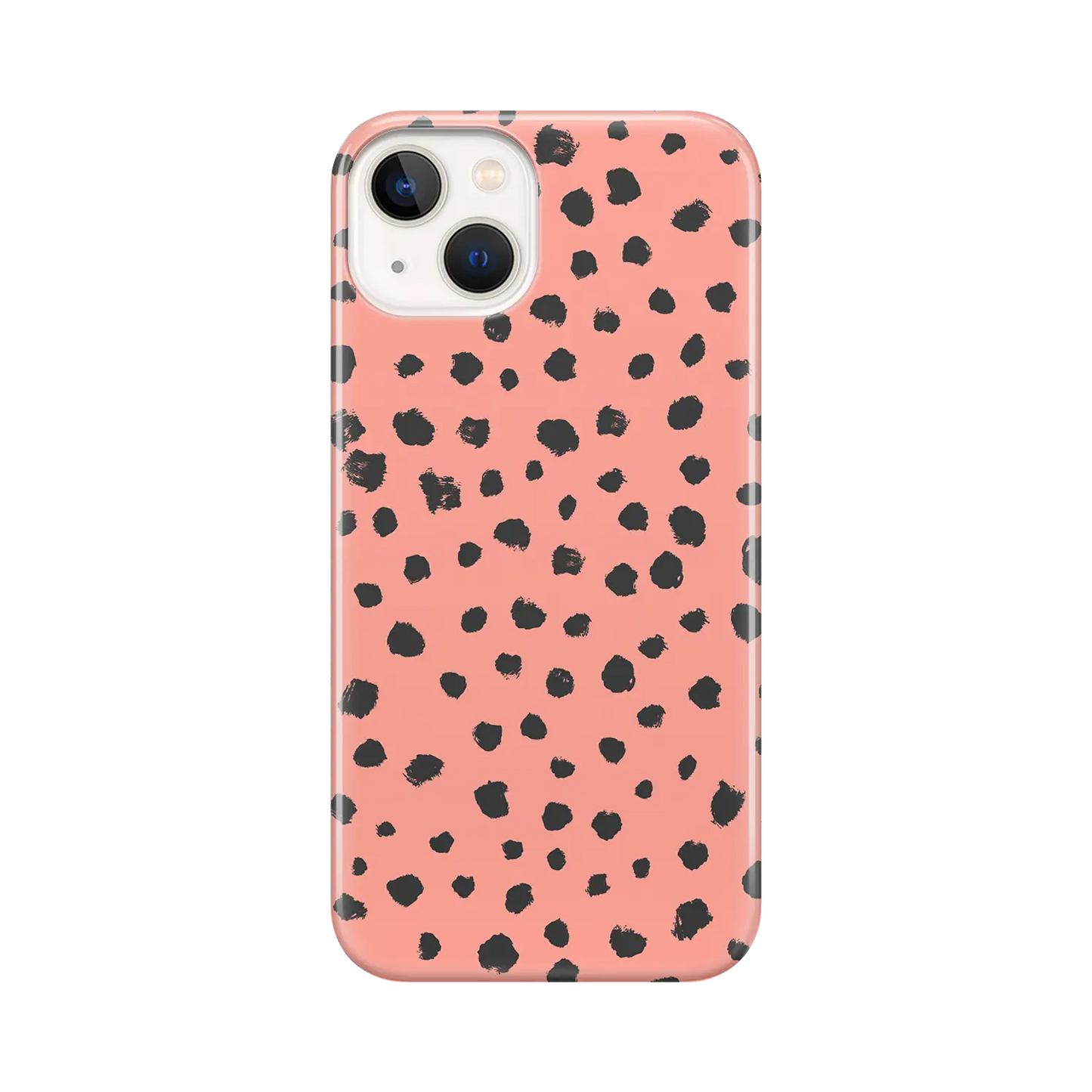 Grunge Dots - Coque iPhone Personnalisée