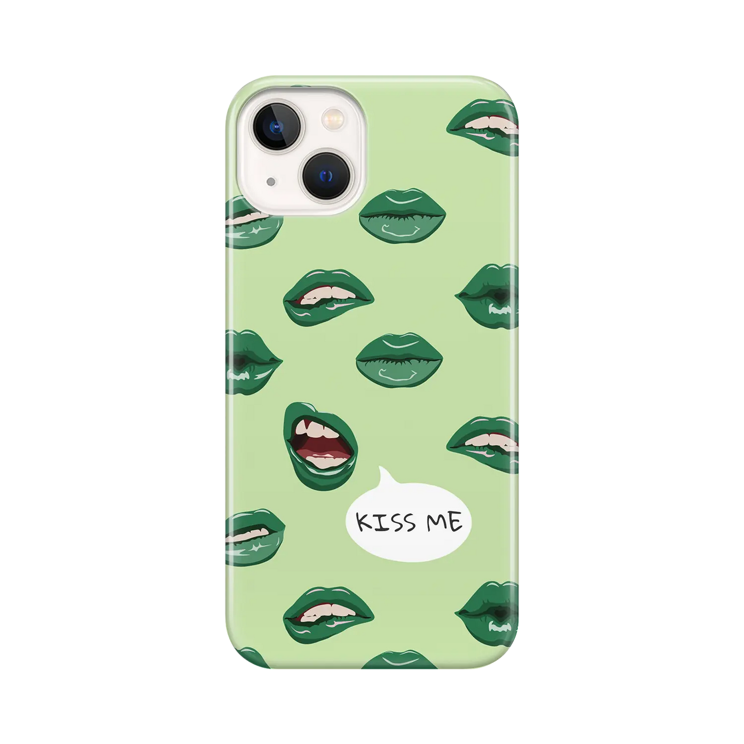 Kiss Me - Coque iPhone Personnalisée