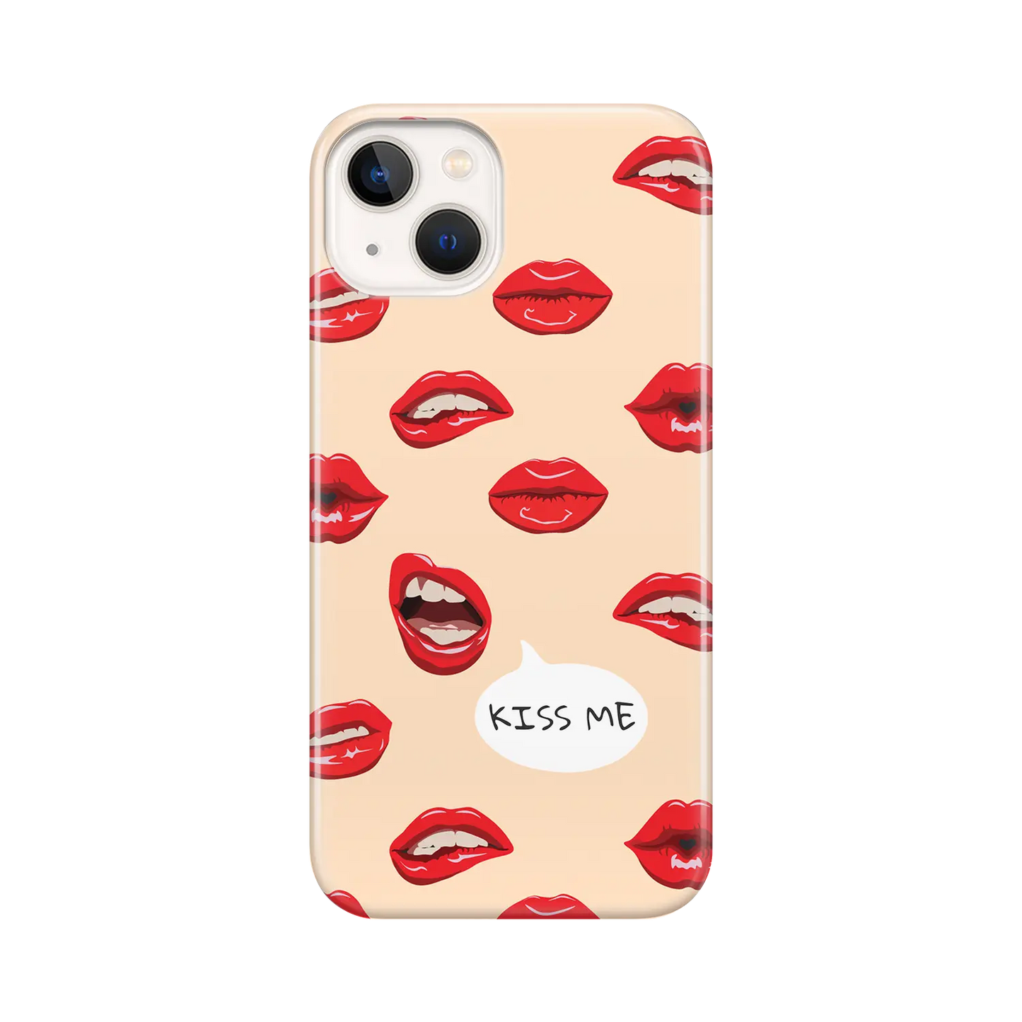 Kiss Me - Coque iPhone Personnalisée