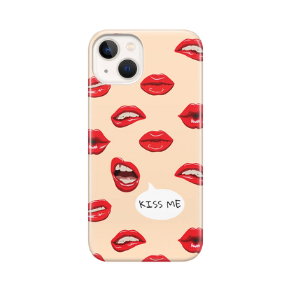 Kiss Me - Coque iPhone Personnalisée