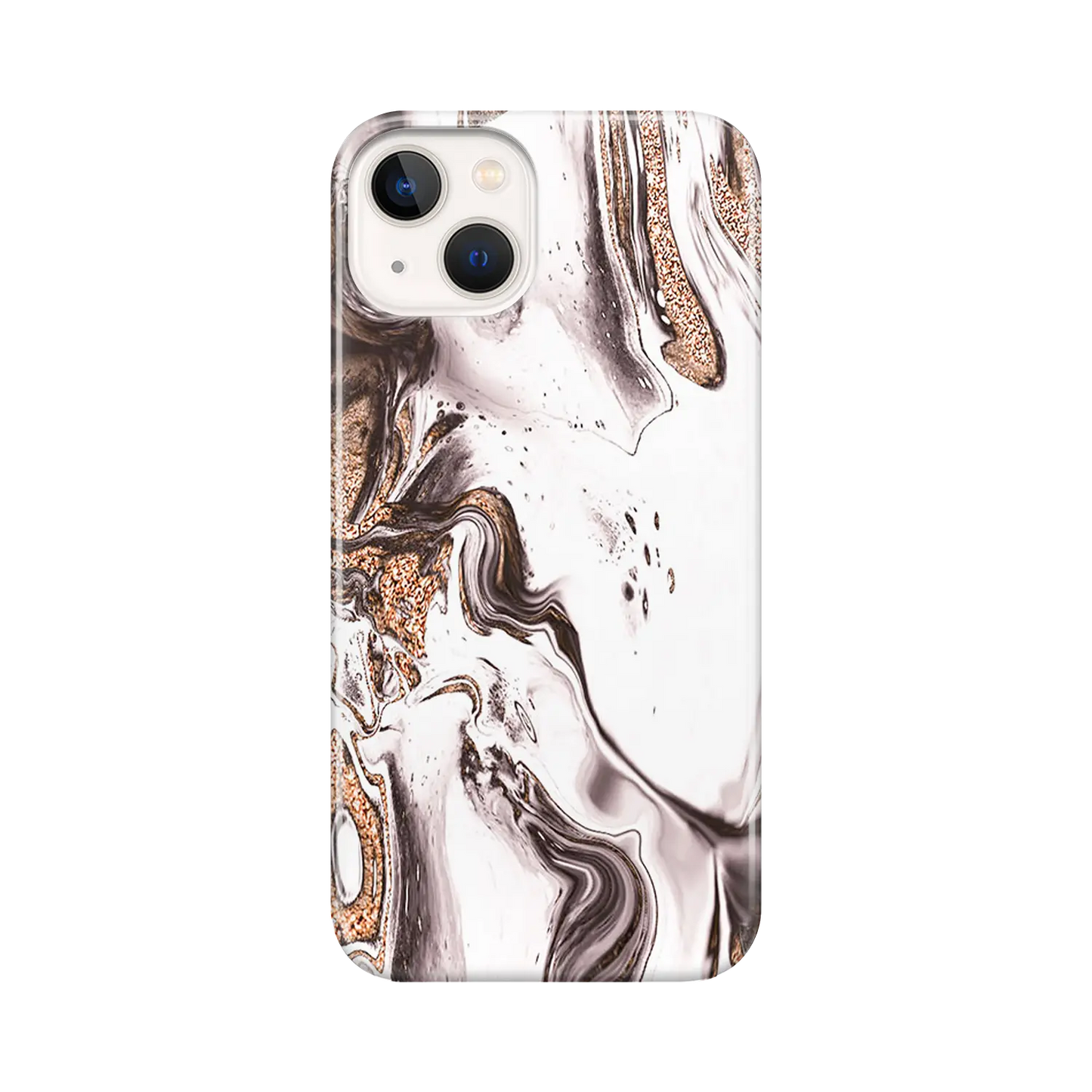 Marble Drip - Coque iPhone Personnalisée