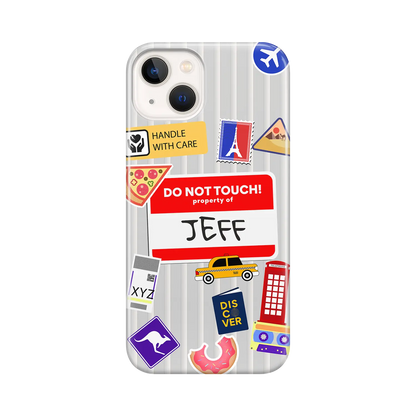 Ma propriété - Coque iPhone Personnalisée