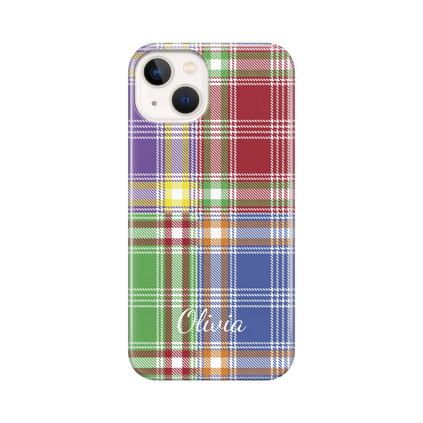 Plaid & Simple - Coque iPhone Personnalisée