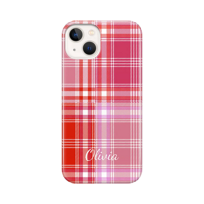 Plaid & Simple - Coque iPhone Personnalisée