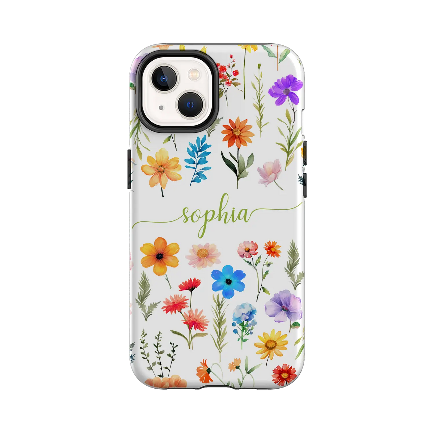 Fleurs - Coque personnaliséee pour iPhone