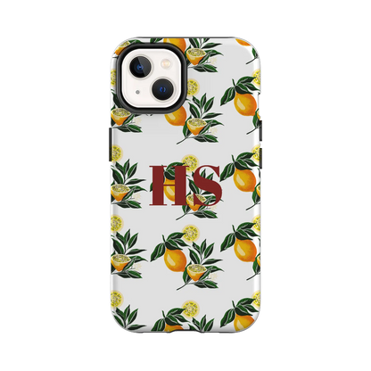 Motif citron - Coque iPhone Personnalisée