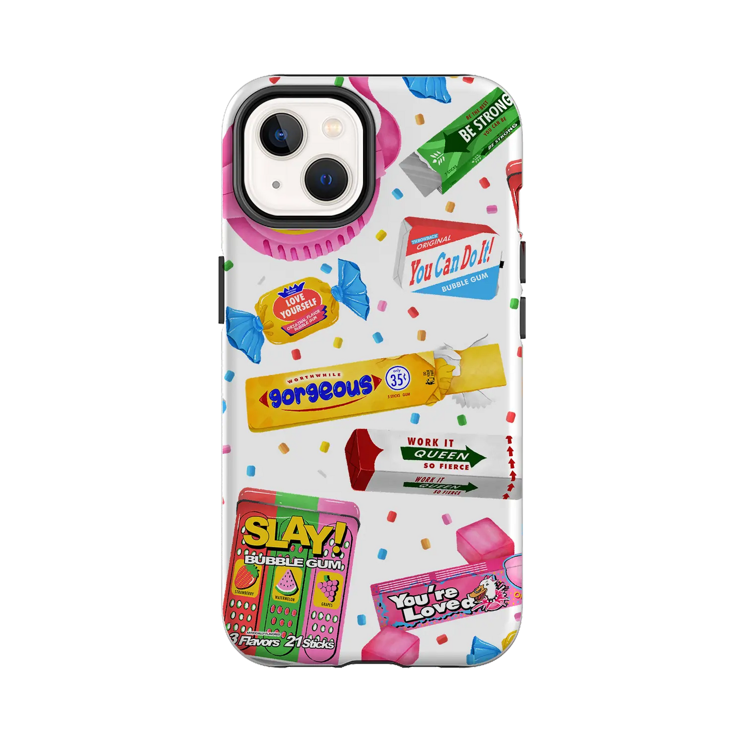 Slay Bubble Gum - Coque iPhone Personnalisée