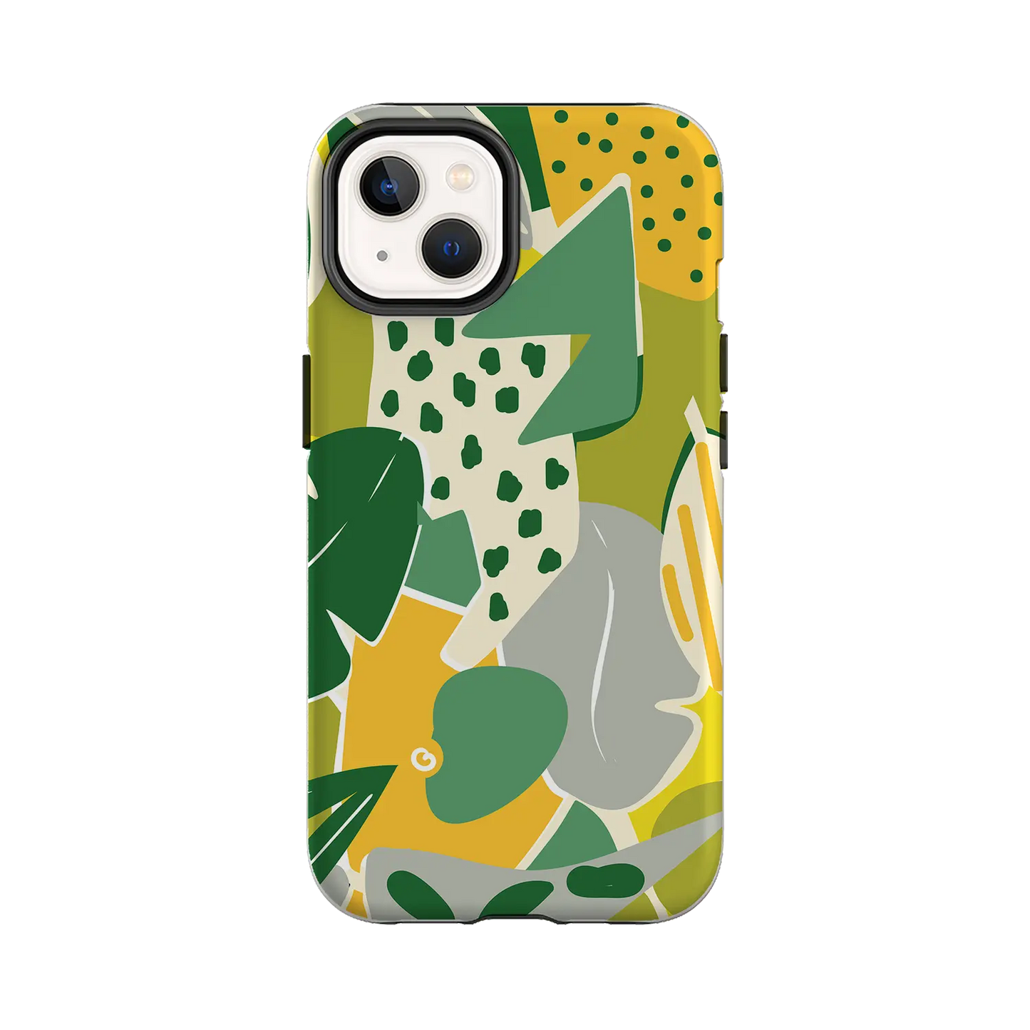 Jungle contemporaine - Coque iPhone Personnalisée