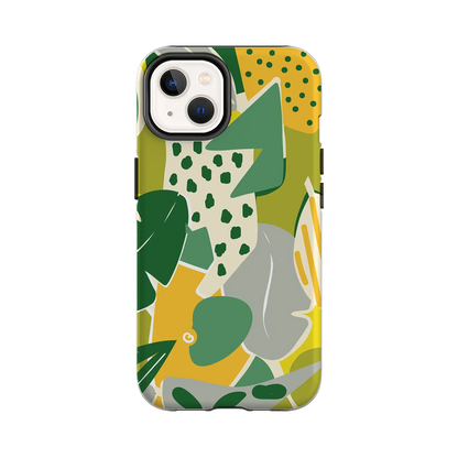 Jungle contemporaine - Coque iPhone Personnalisée