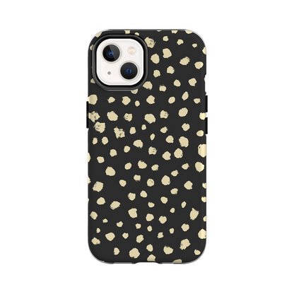 Grunge Dots - Coque iPhone Personnalisée