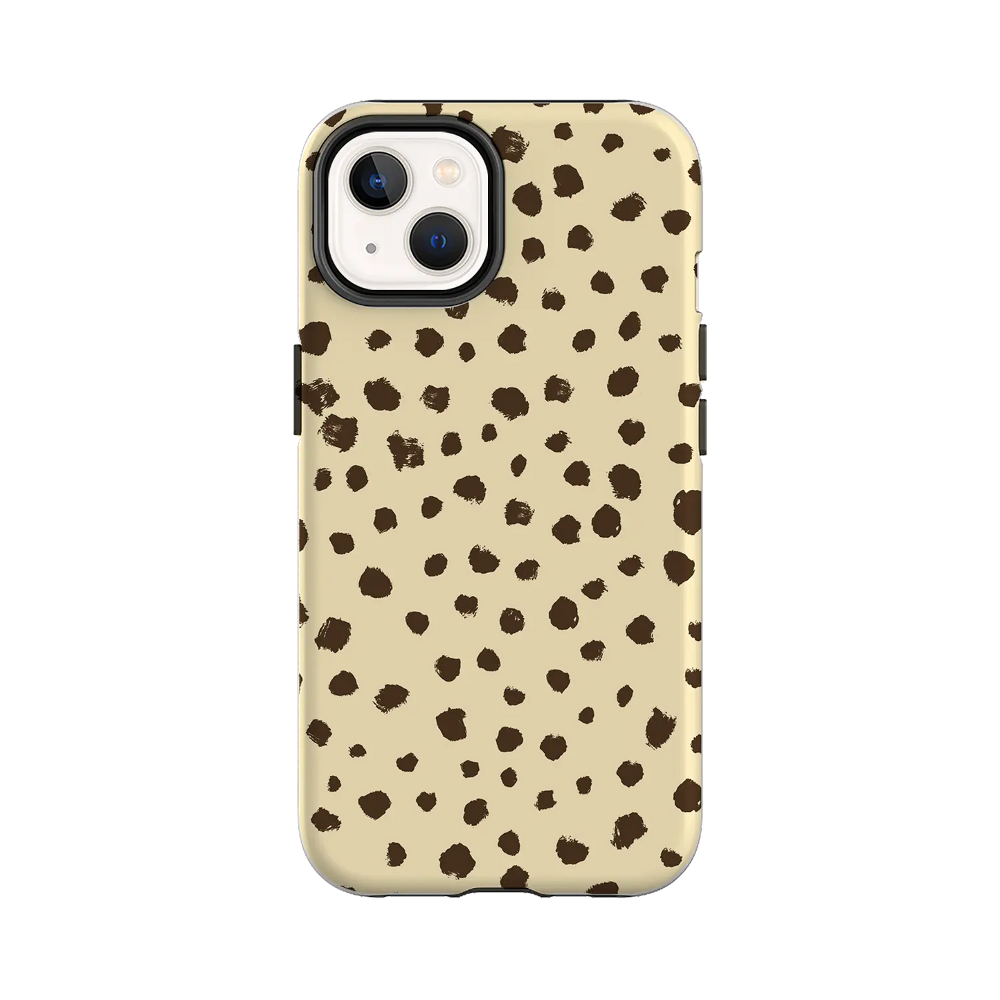 Grunge Dots - Coque iPhone Personnalisée