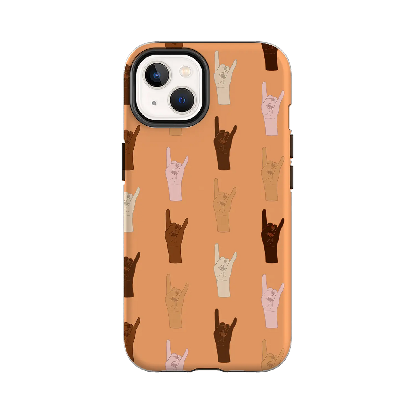 Mains du monde - Coque iPhone Personnalisée