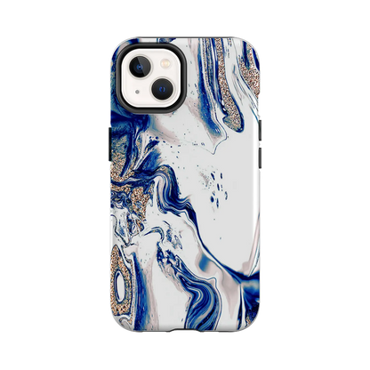 Marble Drip - Coque iPhone Personnalisée