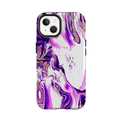 Marble Drip - Coque iPhone Personnalisée