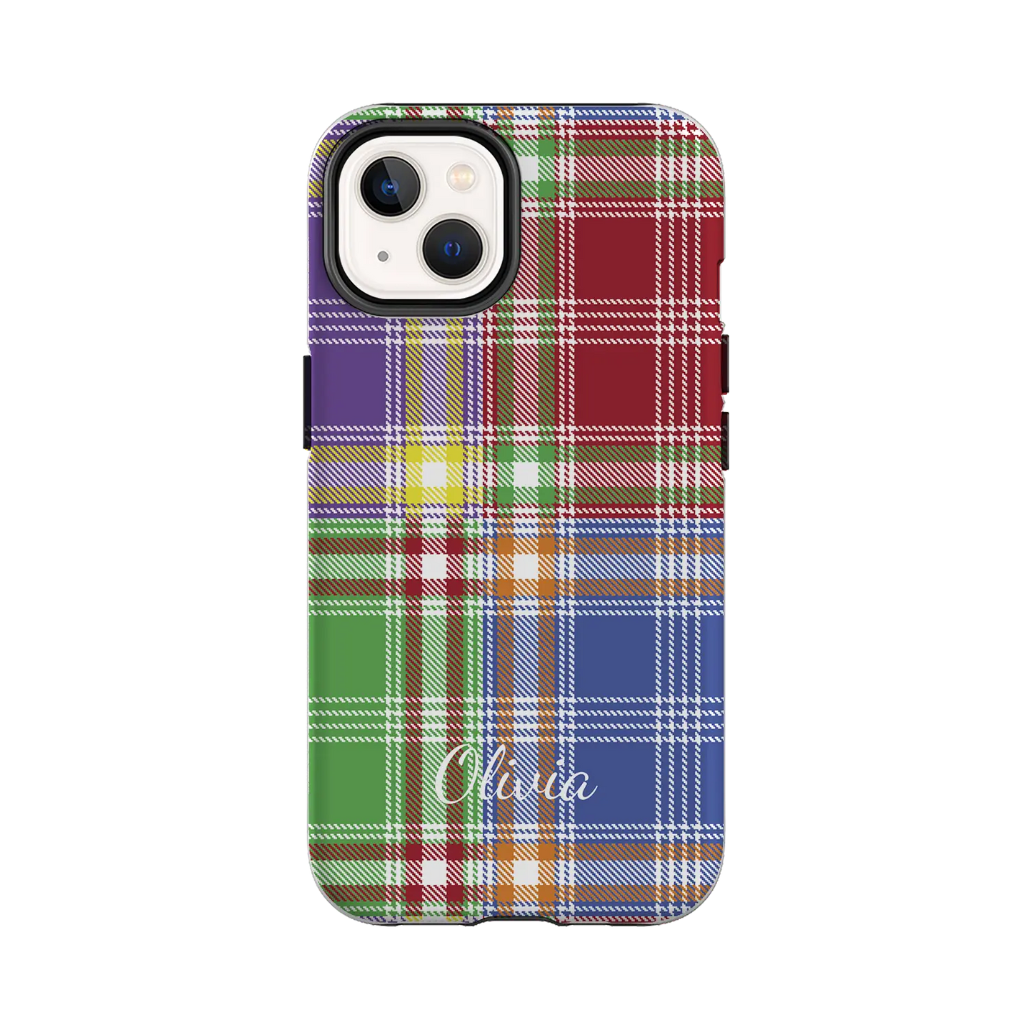 Plaid & Simple - Coque iPhone Personnalisée