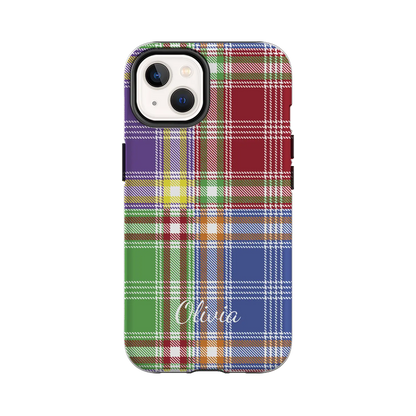 Plaid & Simple - Coque iPhone Personnalisée