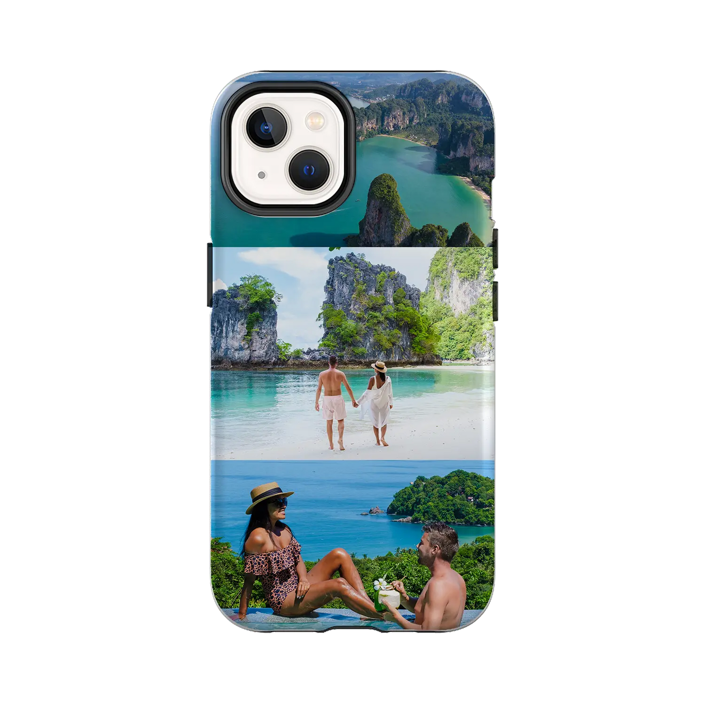 3 Photos - Coque iPhone personnalisée